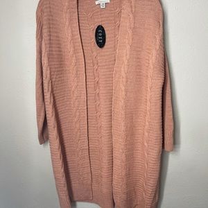 Cozy Casual Blush Cardigan